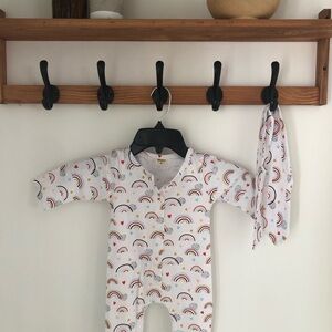 Rainbow Print Kids One Piece